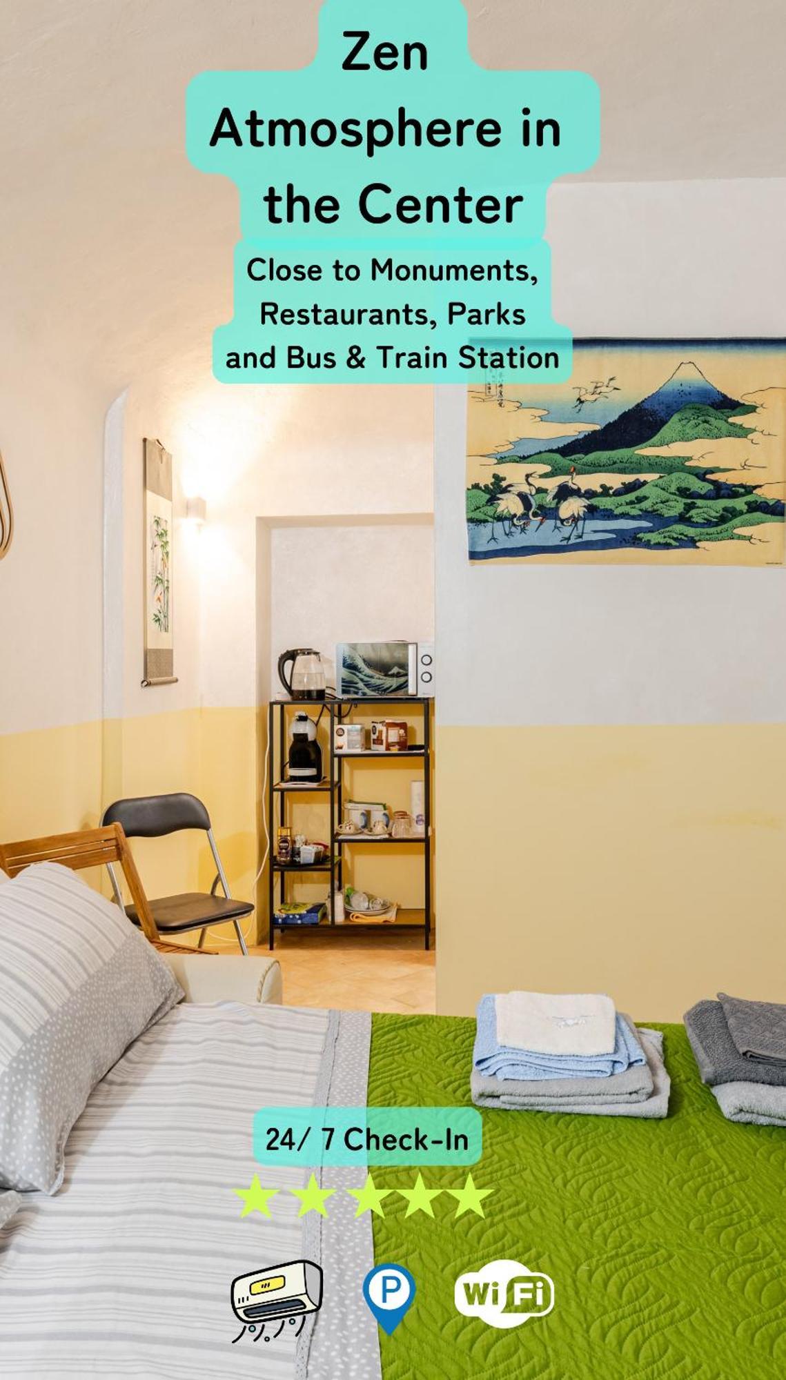 Zen Studio In The Center With Free Parking And 24Hours Automatic Check-In Casale Monferrato Exterior foto